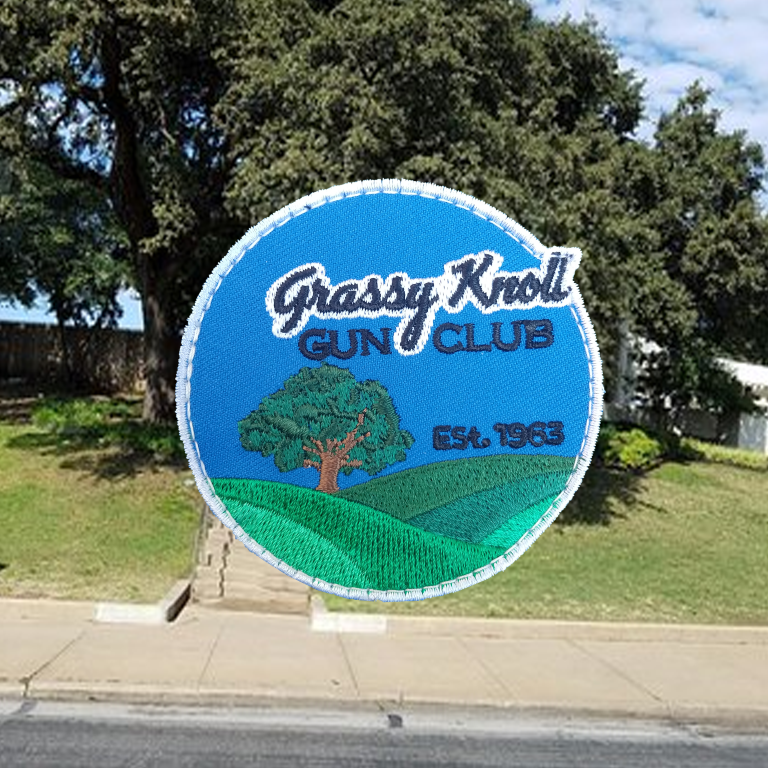 Grassy Knoll Gun Club Patch