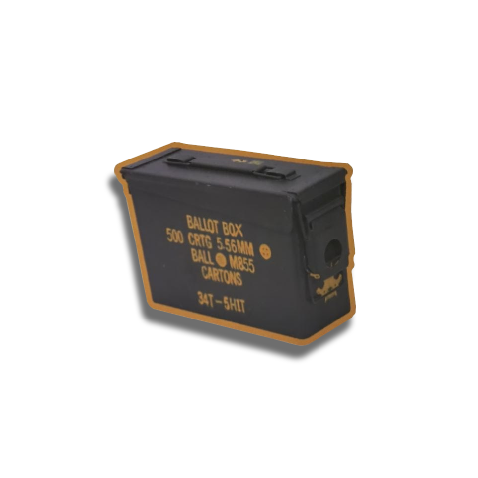 Ballot Box Sticker
