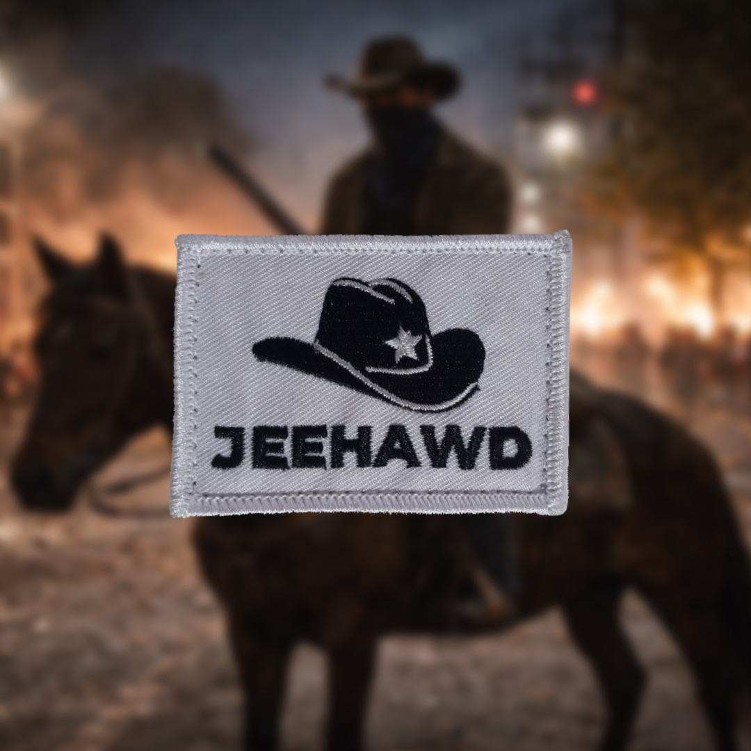 Cowboy Jeehawd Patch