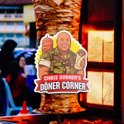 Dorner's Döner Corner Sticker