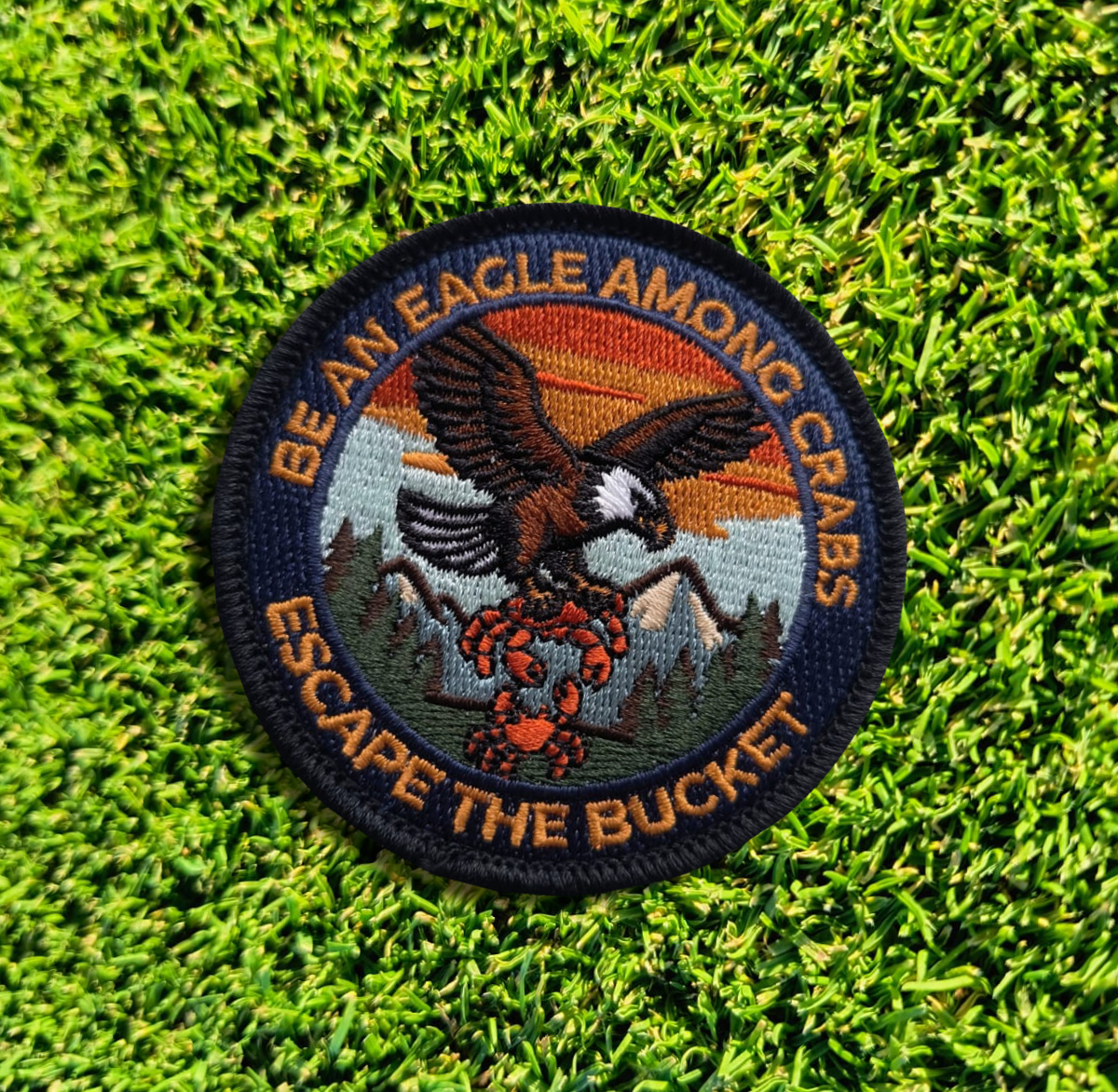 Eagle Among Crabs Patch