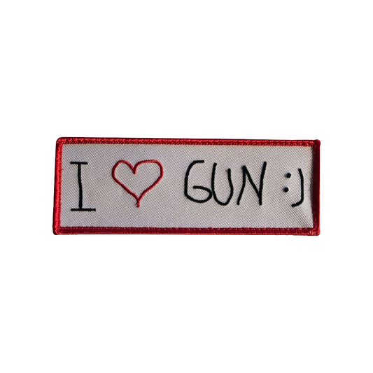 I Heart Gun Patch