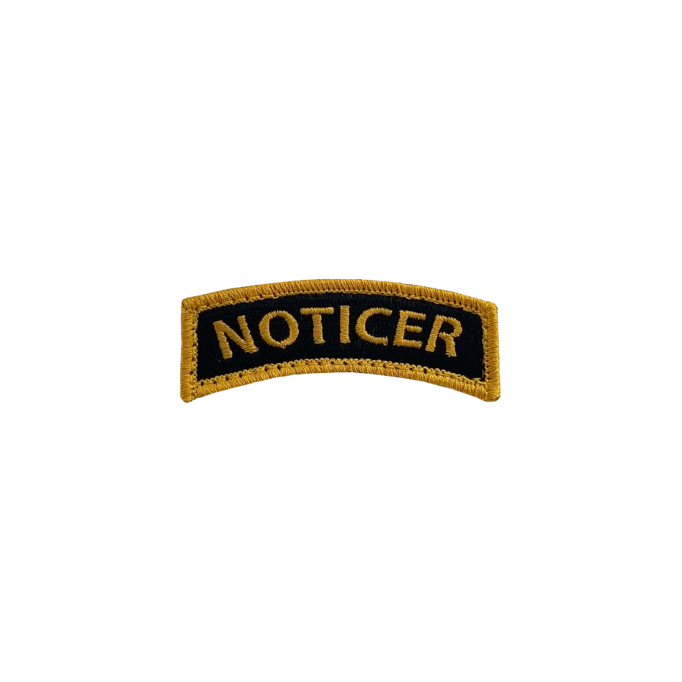 Noticer Tab Patch
