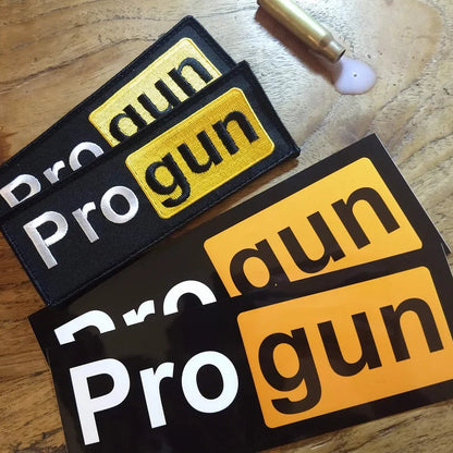 ProGun Patches and Stickers