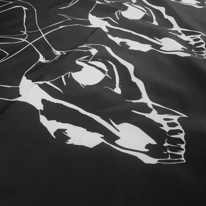 3 Wendigo Skulls Flag