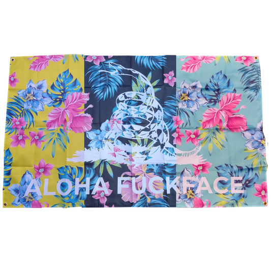 Aloha Fuckface Flag