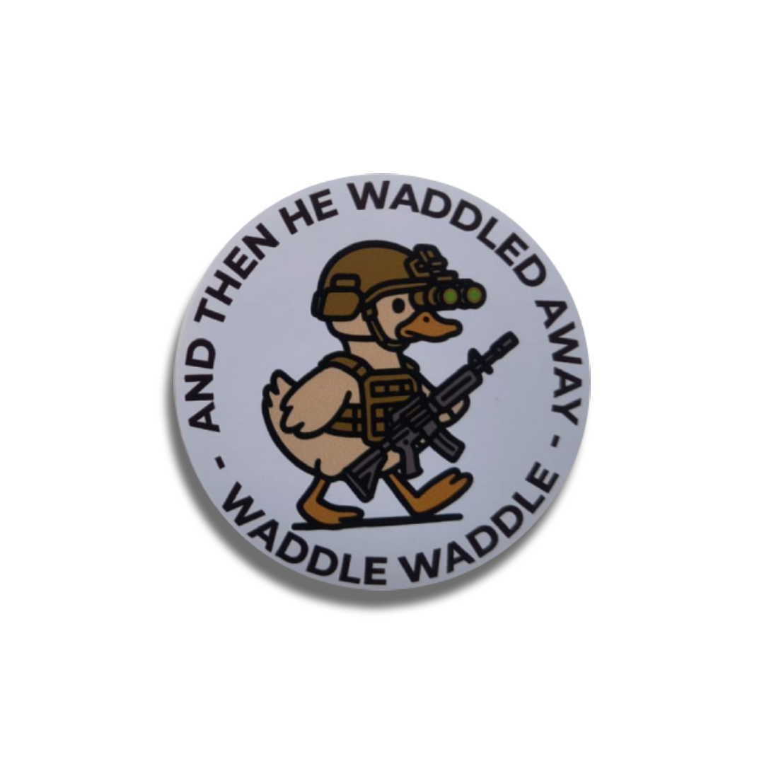 Waddle Waddle Patch/Sticker