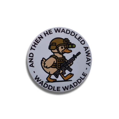 Waddle Waddle Patch/Sticker