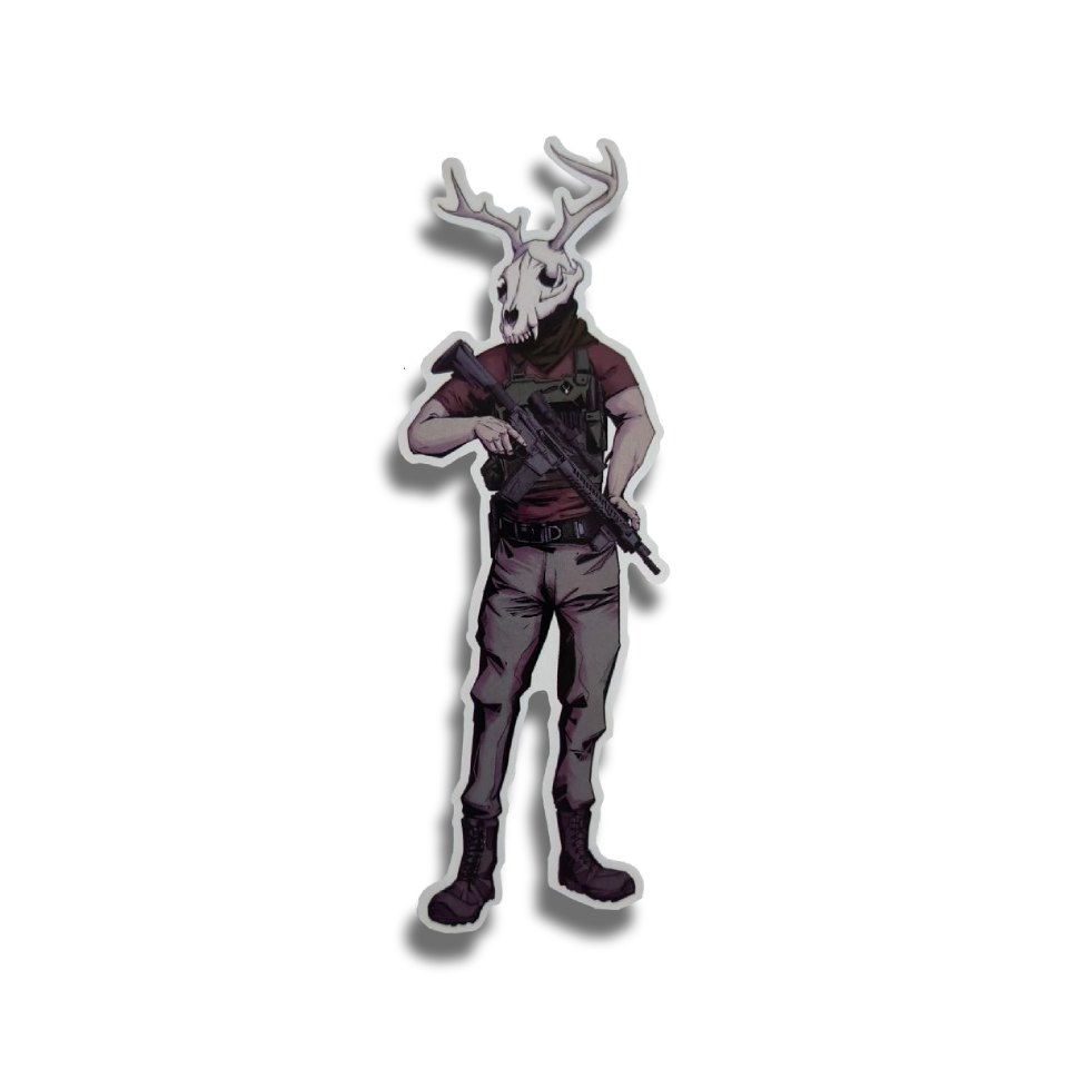 Wendigo Oper8or Sticker