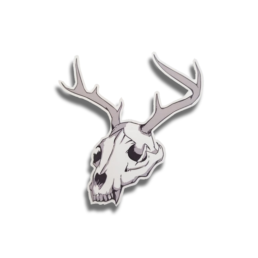 Wendigo Skull Sticker