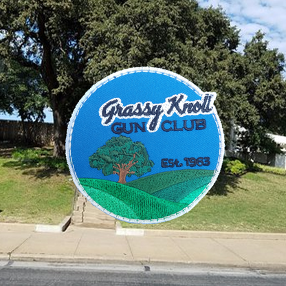 Grassy Knoll Gun Club Patch