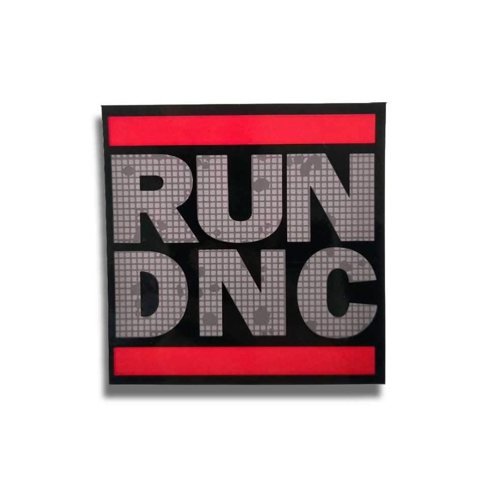 RUN DNC Sticker